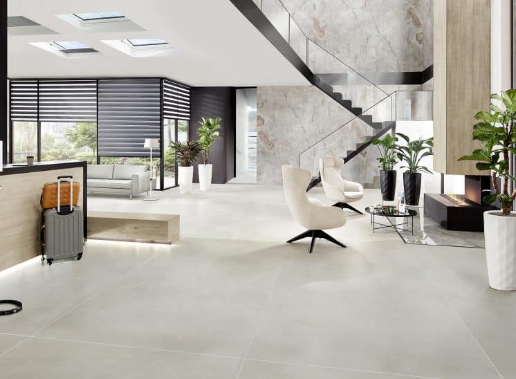 Studio3001 Fotografie Foto Interieur Hotel Boden Treppe Foyer Lounge Sessel Tresen Fensterdeko Moebel